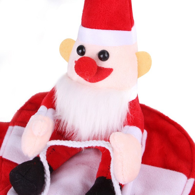 FurGrip™ Dog Christmas Santa Claus Riding Costume