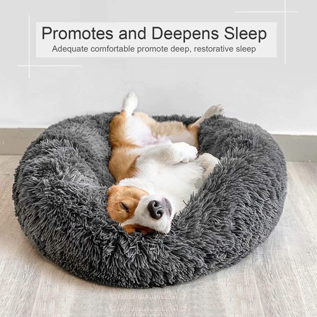 FurGrip™ Donut Pet Bed