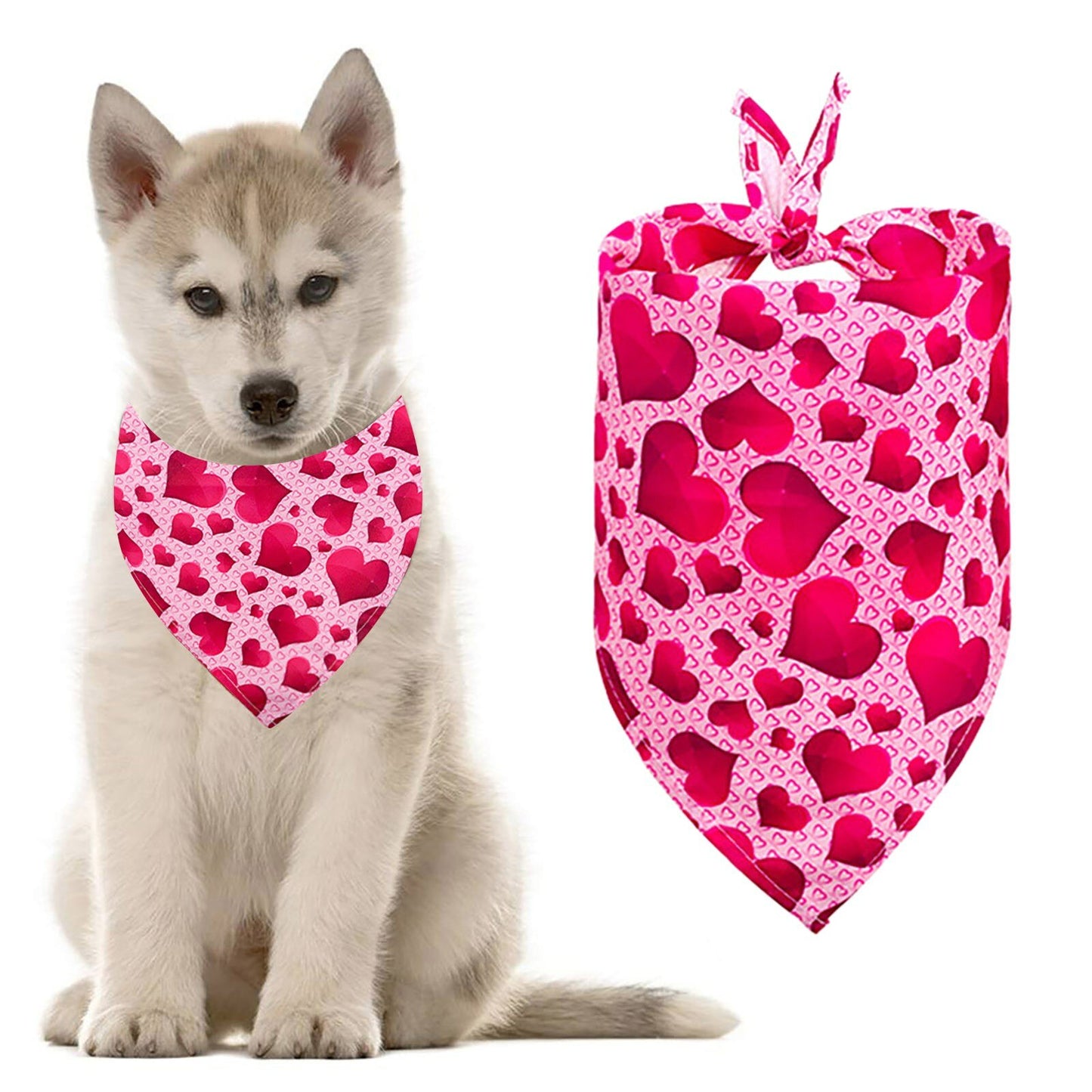 FurGrip™ Valentine's Day Dog Bandana